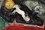 Scene design for the Finale of the Ballet Aleko by Marc Chagall